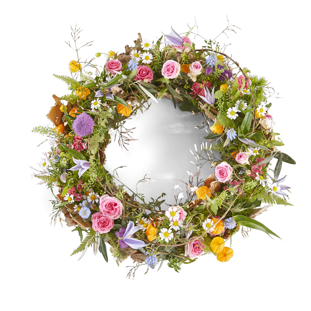 I miss you - Flower wreath