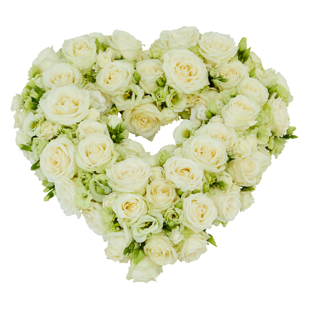 Open heart - Special shape flower arrangement
