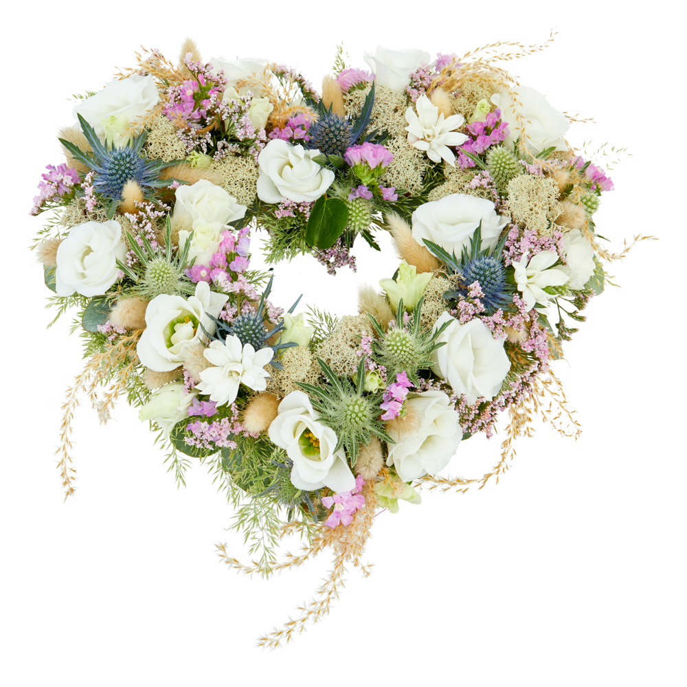 Eternal heart- Special shape flower arrangement