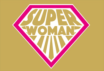 Super woman kaart
