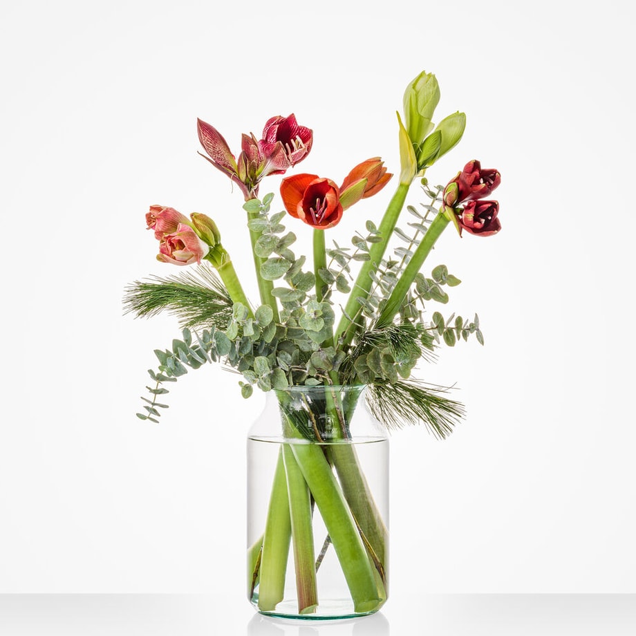 Beautiful Amaryllis bouquet