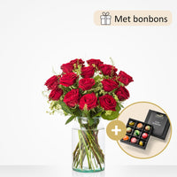 You make me happy bouquet (gift set with chocolate)