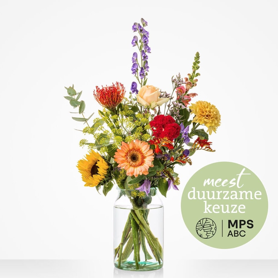 Duurzaam herfstboeket