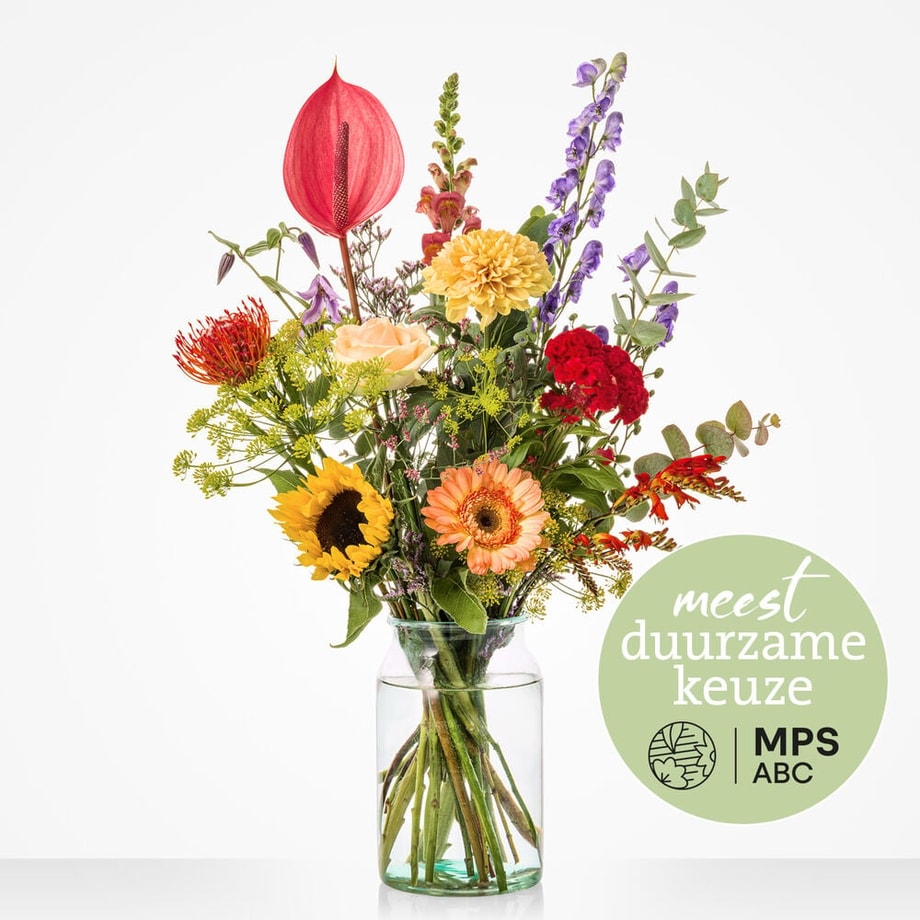 Duurzaam herfstboeket