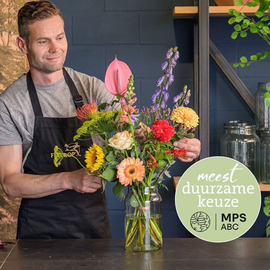 Duurzaam herfstboeket