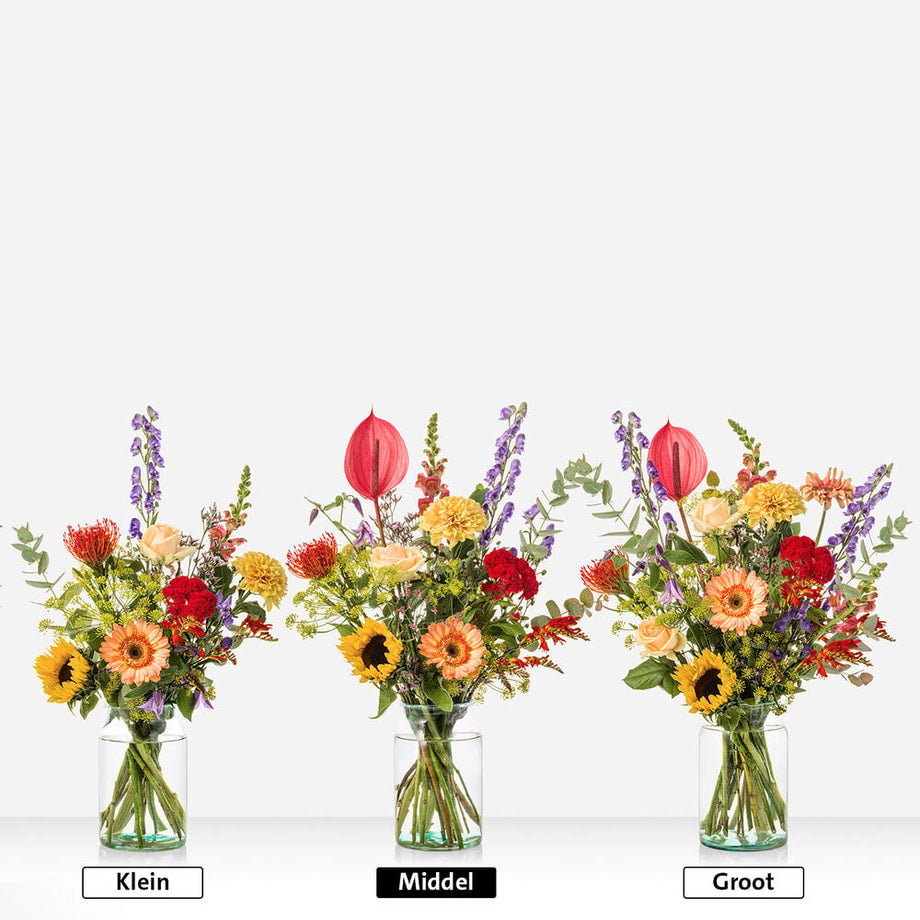 Duurzaam herfstboeket