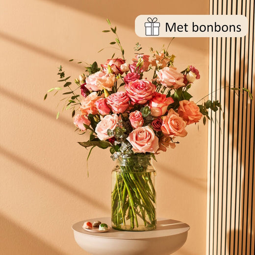 Eternal love bouquet (gift set with chocolate)