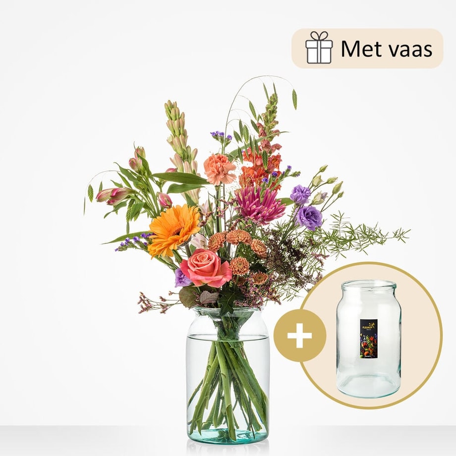 Festive bouquet (vase included!)