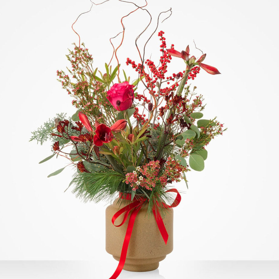 Festive December bouquet