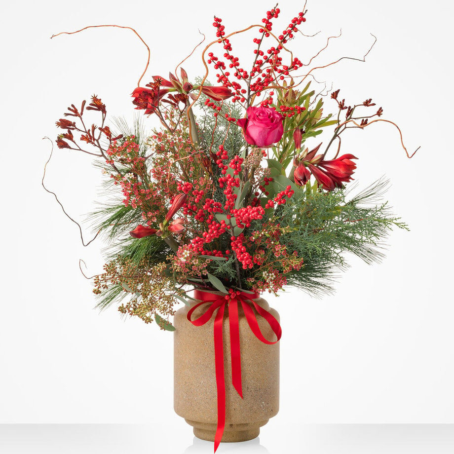 Festive December bouquet