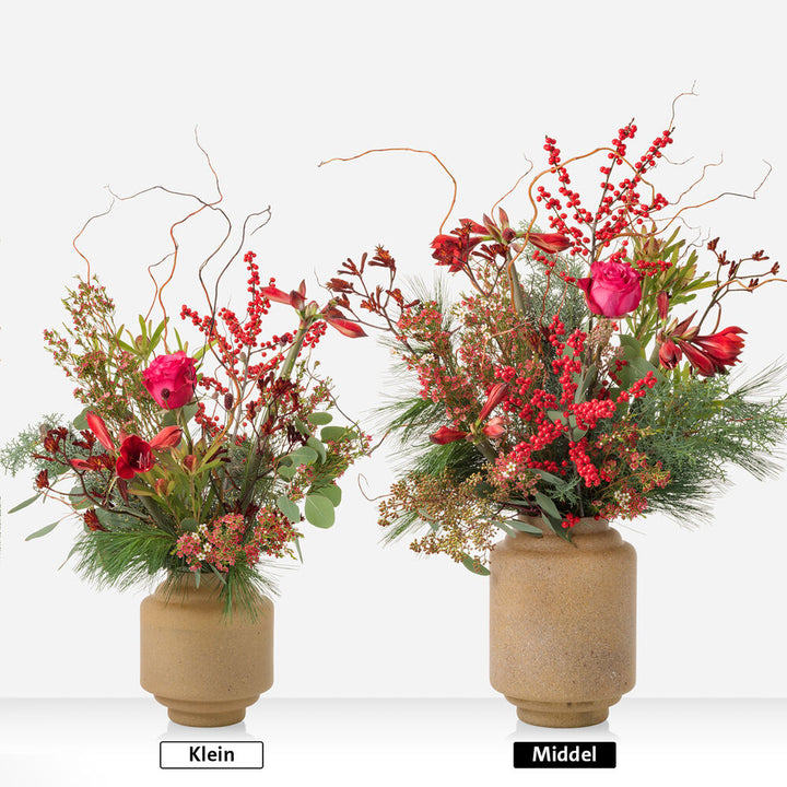 Feestelijk december boeket