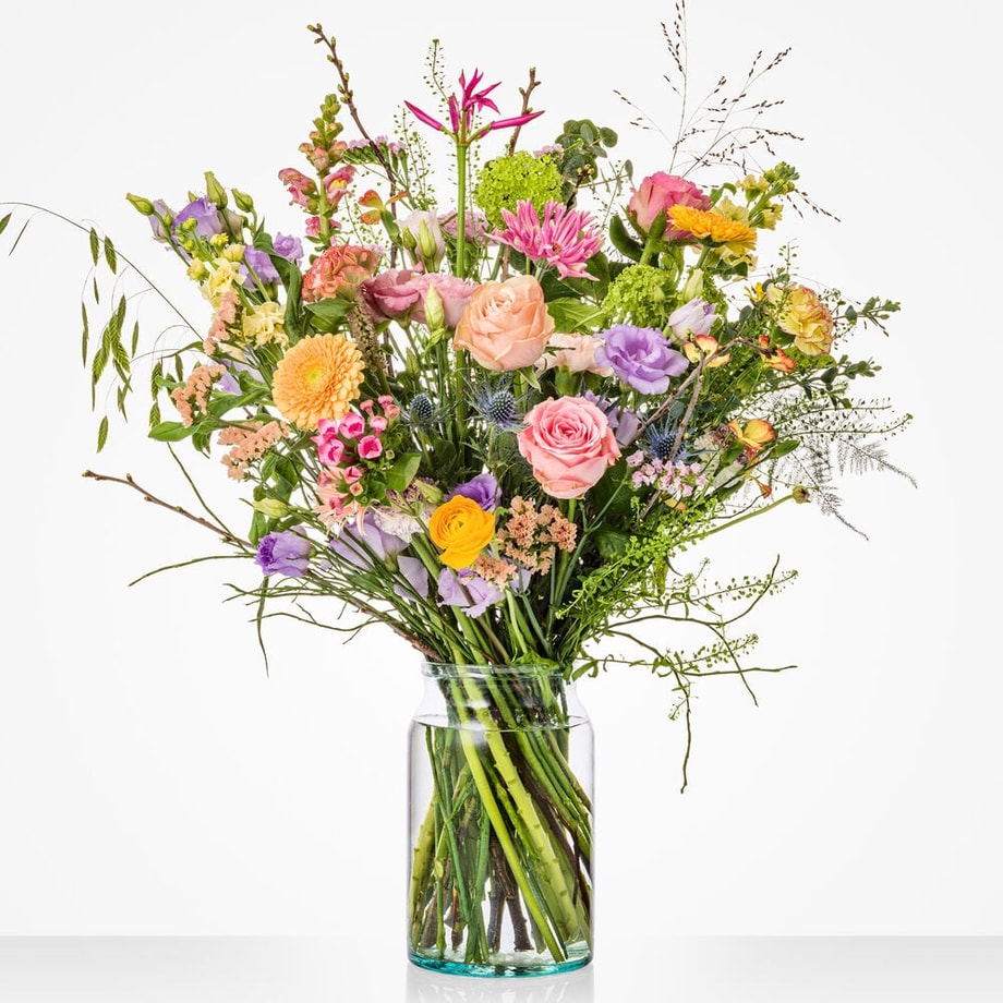 Festive spring bouquet