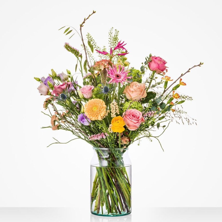 Festive spring bouquet