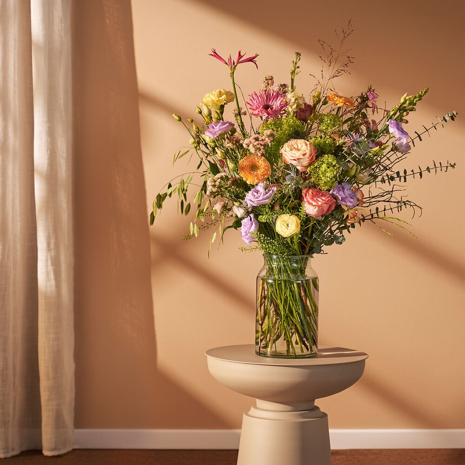 Festive spring bouquet