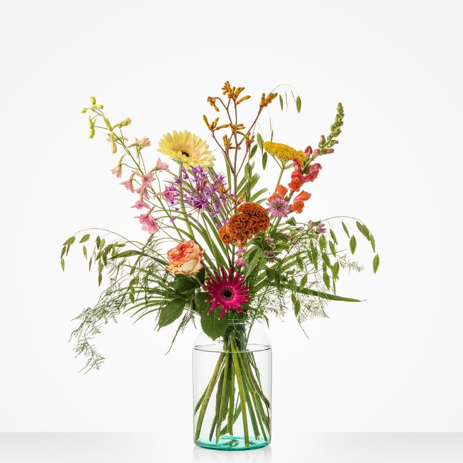 Groen gekeurd zomer boeket