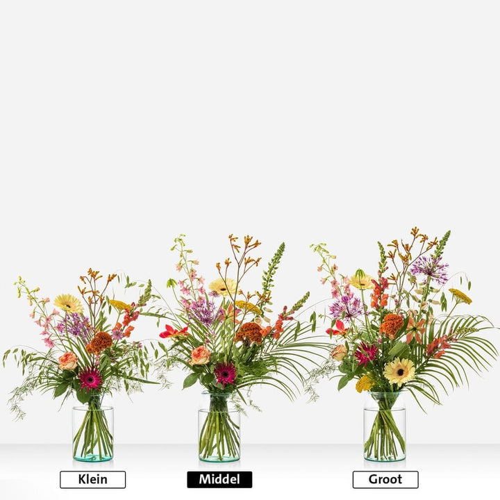 Groen gekeurd zomer boeket