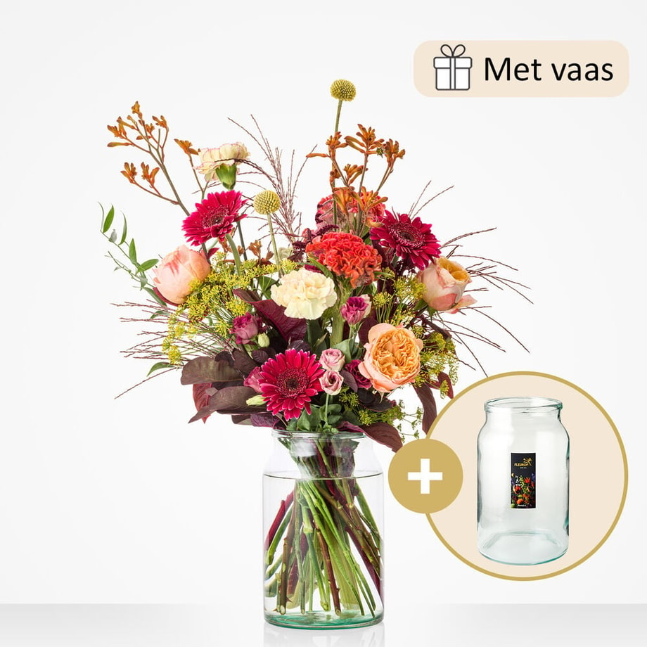 Autumn In Your Vase bouquet (vase included!)