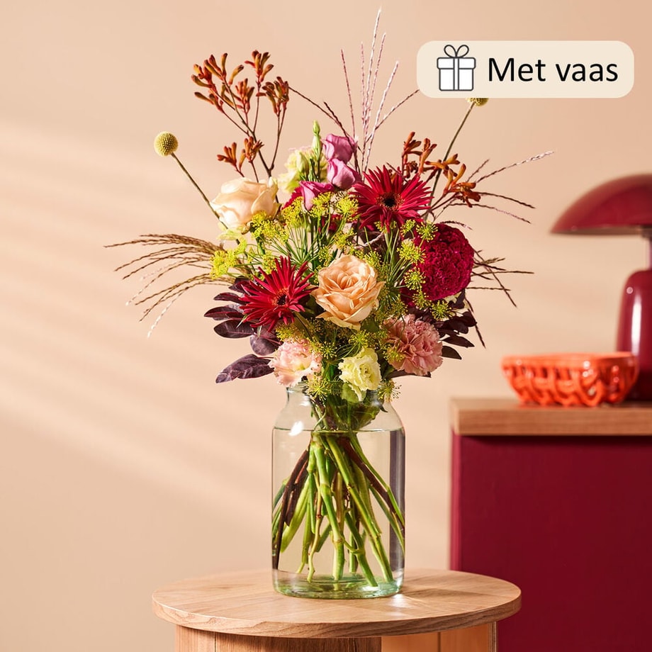 Autumn In Your Vase bouquet (vase included!)