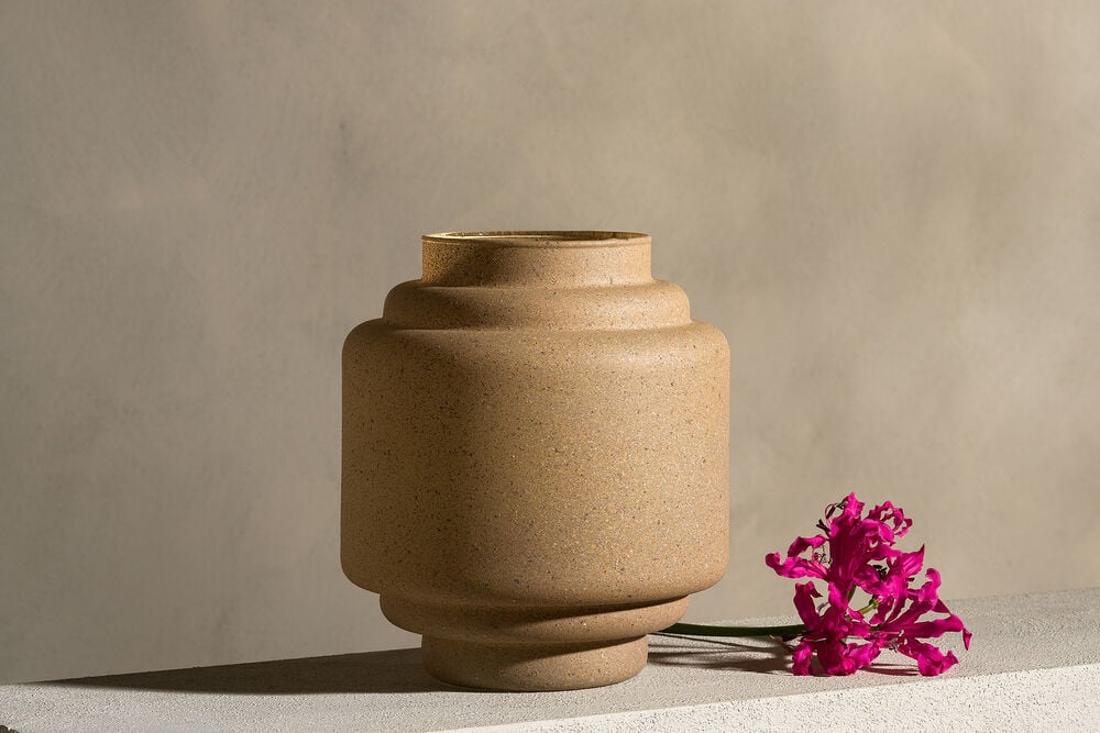 Small natural vase