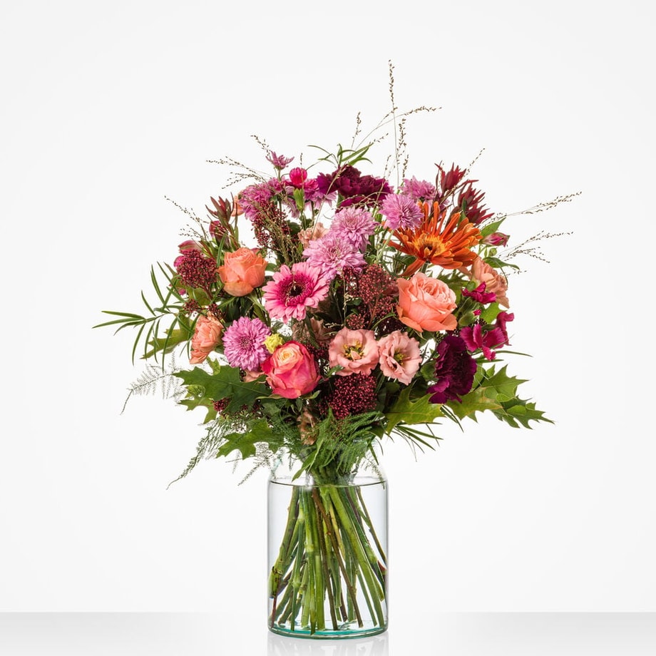Loving autumn bouquet