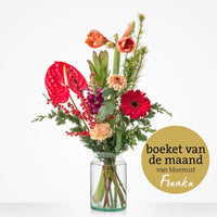 Monthly bouquet of December