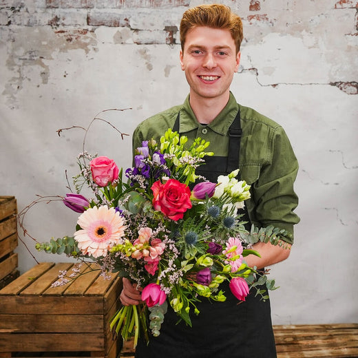 Monthly bouquet of January