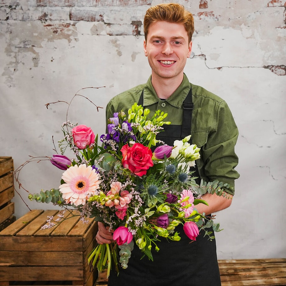 Monthly bouquet of January