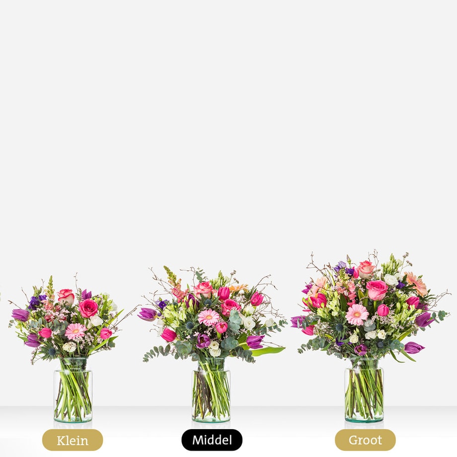 Monthly bouquet of January