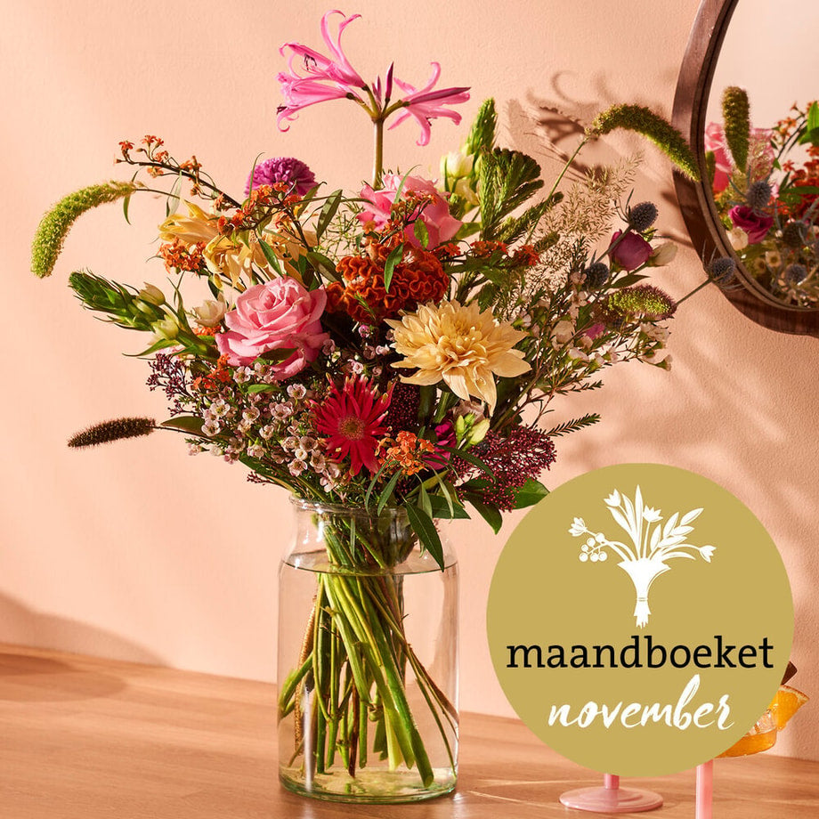 Monthly bouquet of November