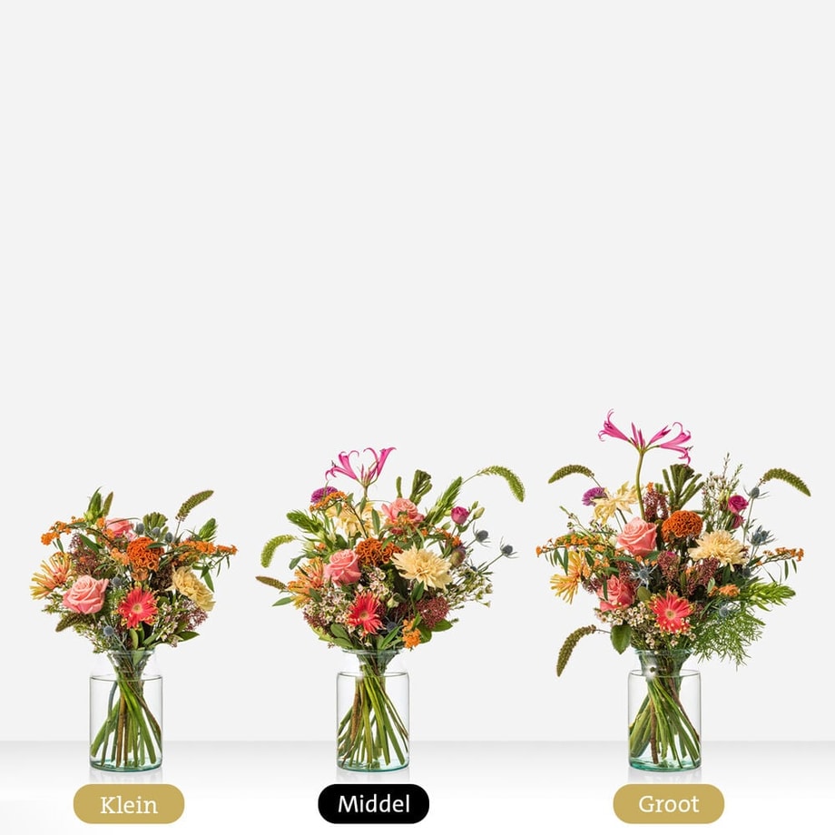 Monthly bouquet of November