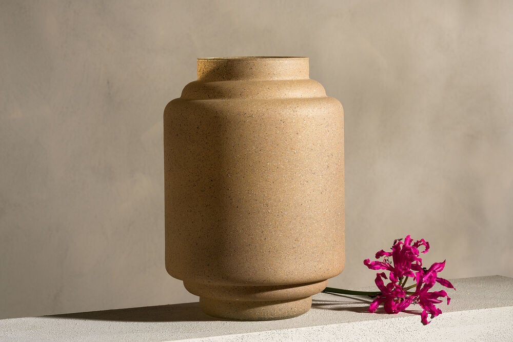 Medium natural vase