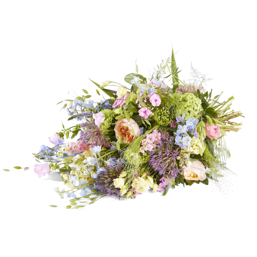 Pastel Wealth - Funeral bouquet