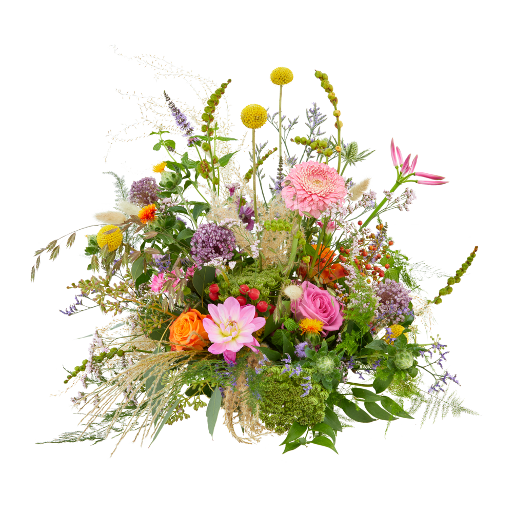 Naturally picked - Round flower arrangement