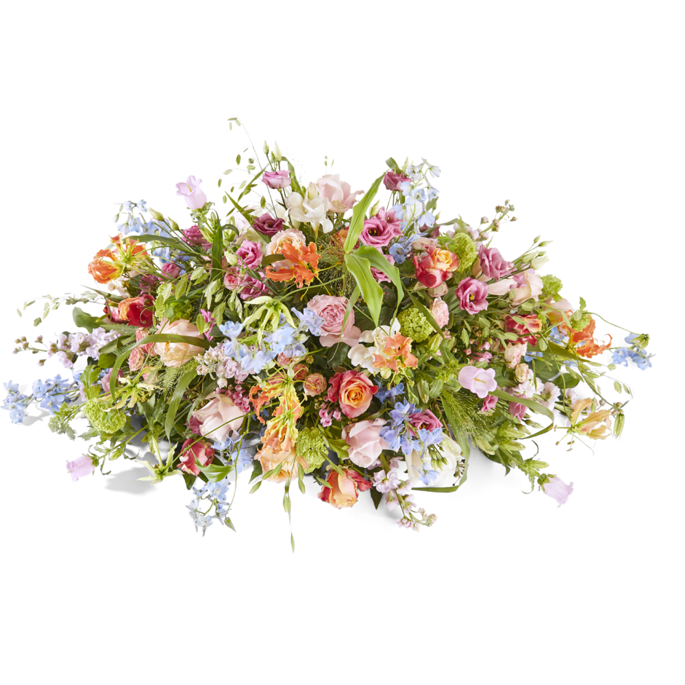 Flower splendour funeral arrangement