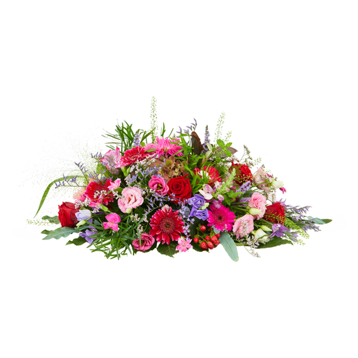 Soft-hearted funeral arrangement