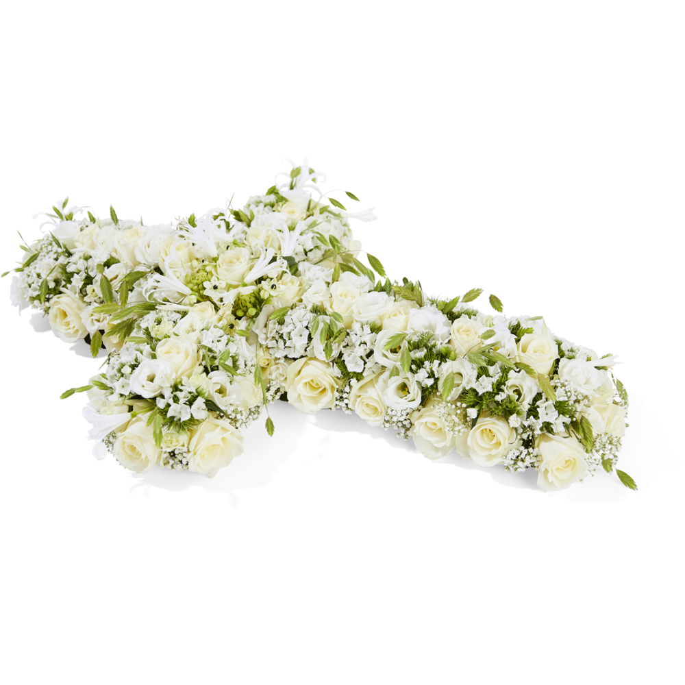 Pure beauty - Special shape flower arrangement