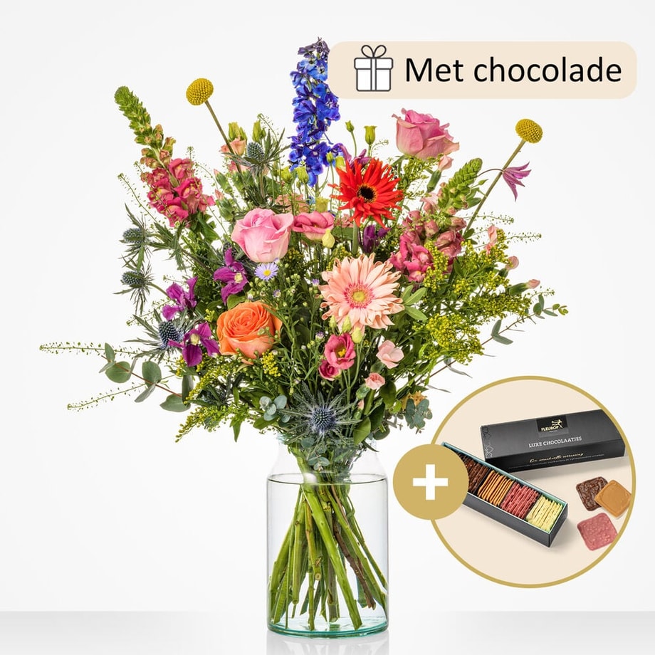 Specially for you bouquet (gift set with chocolate)
