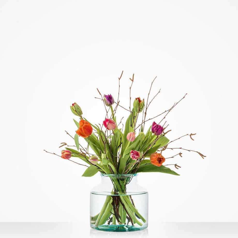 Tulip surprise bouquet