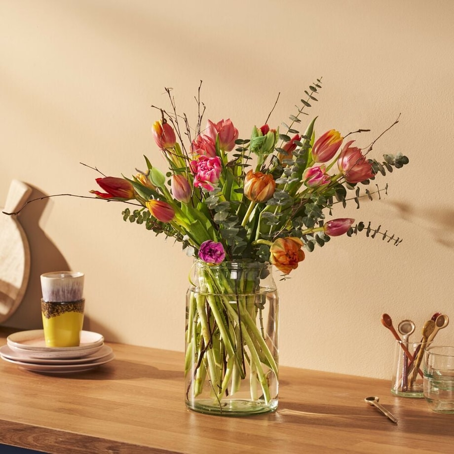 Tulip surprise bouquet