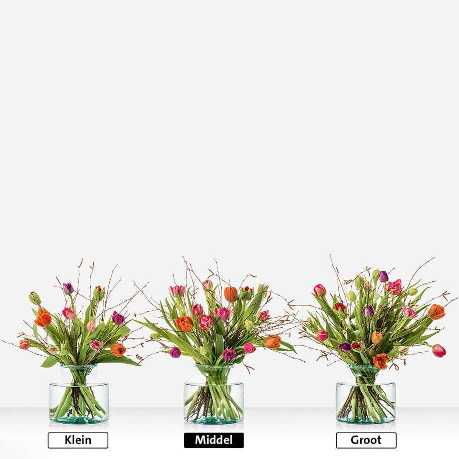 Tulip surprise bouquet