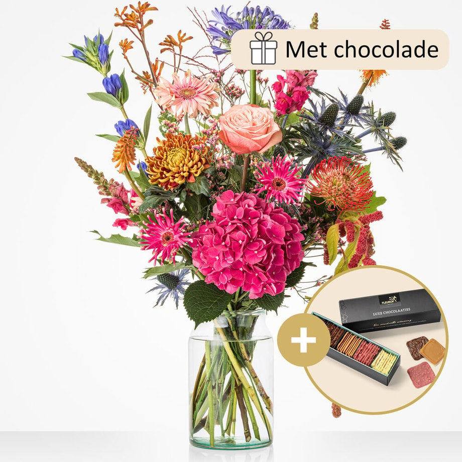 Delirious bouquet (gift set with chocolate)