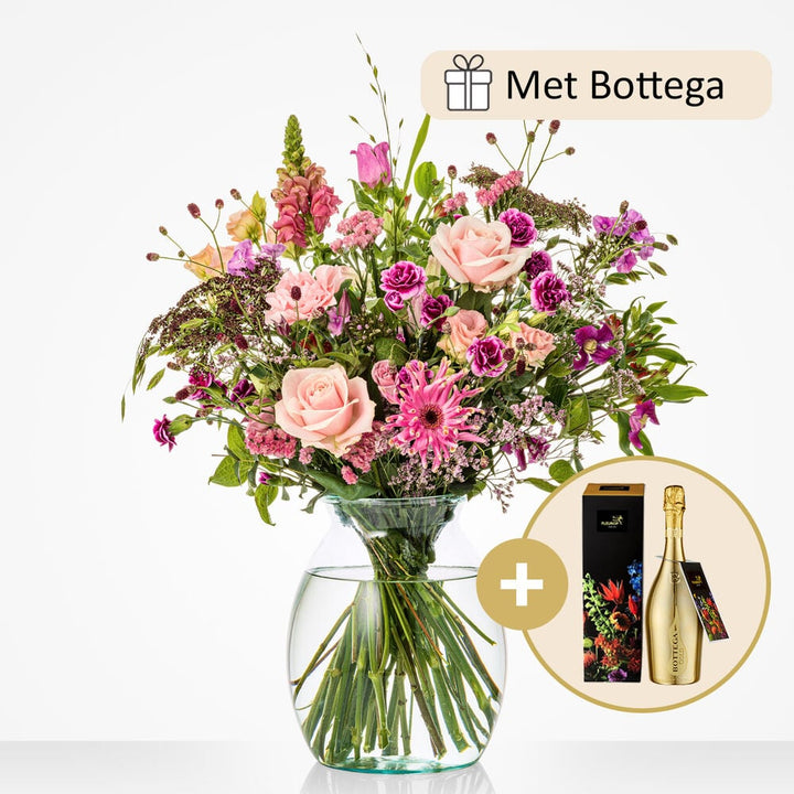 For gold bouquet (gift set with Bottega)