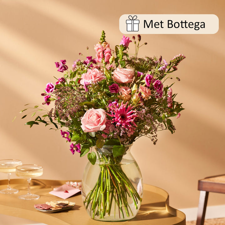 Voor goud boeket (cadeauset met Bottega)