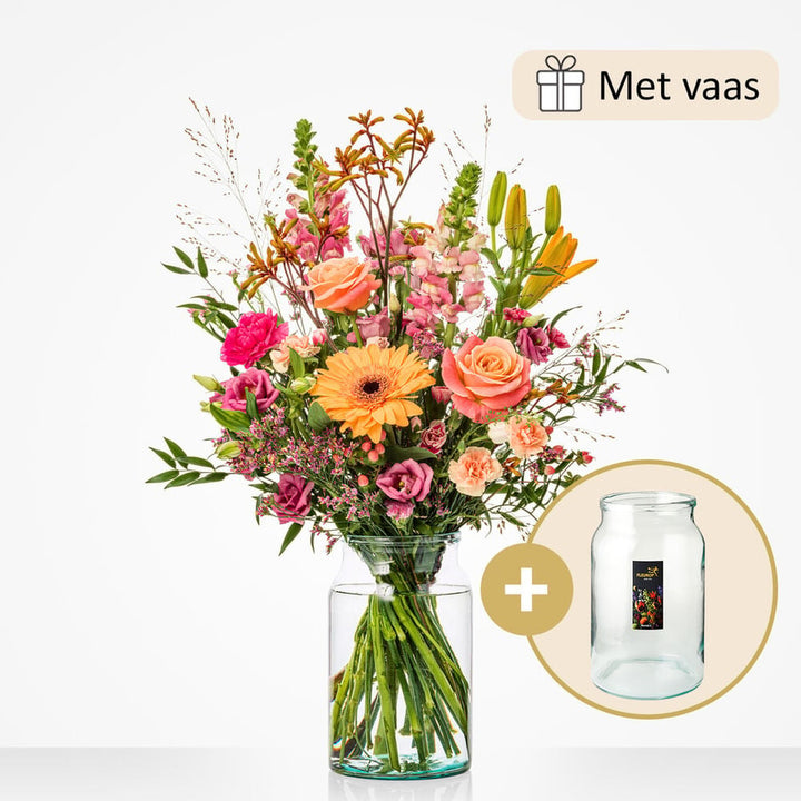 Happy bouquet (vase included!)