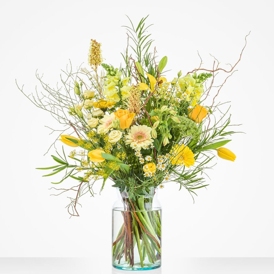 Vrolijk pasen boeket