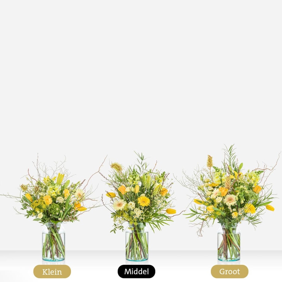 Vrolijk pasen boeket