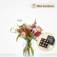 Sweet gesture bouquet (gift set with chocolate)