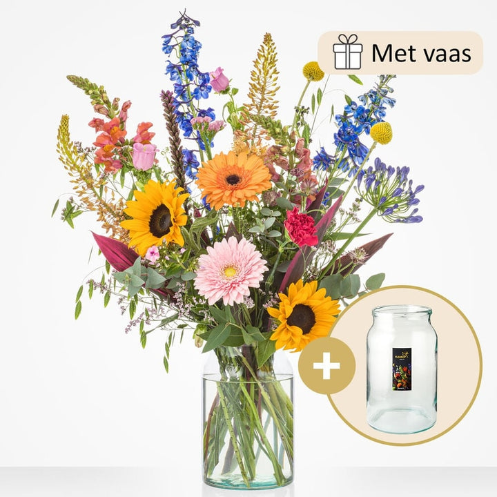 Sunny bouquet (vase included!)