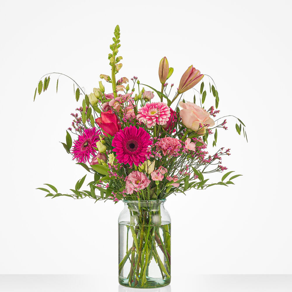 Pink splendor bouquet