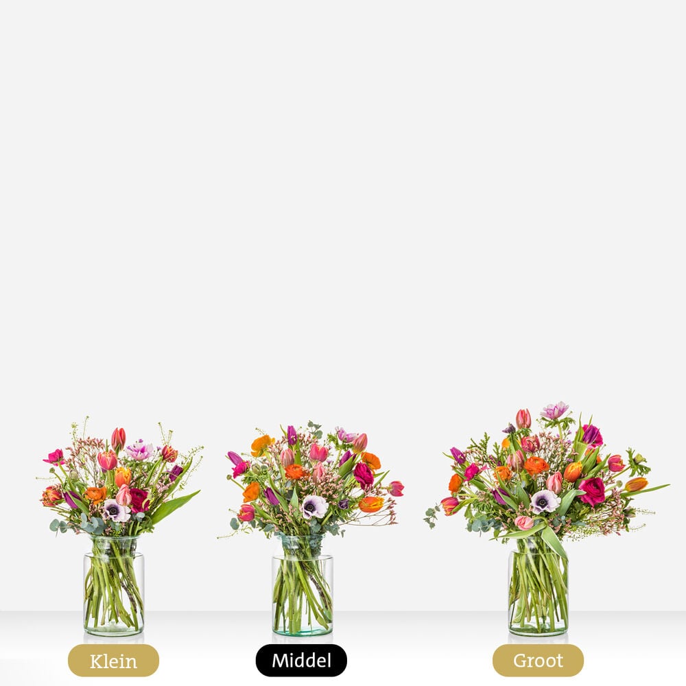 Happy spring bouquet